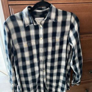 Denim & Supply Ralph Lauren Black and White Checkered Shirt
